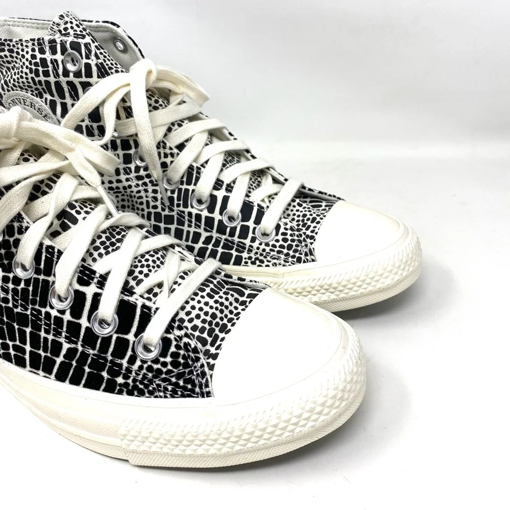 💖MEGA SALE💖Converse Chuck Taylor AS Shoes Women’s High Egret Black  570311F - Picture 7 of 9